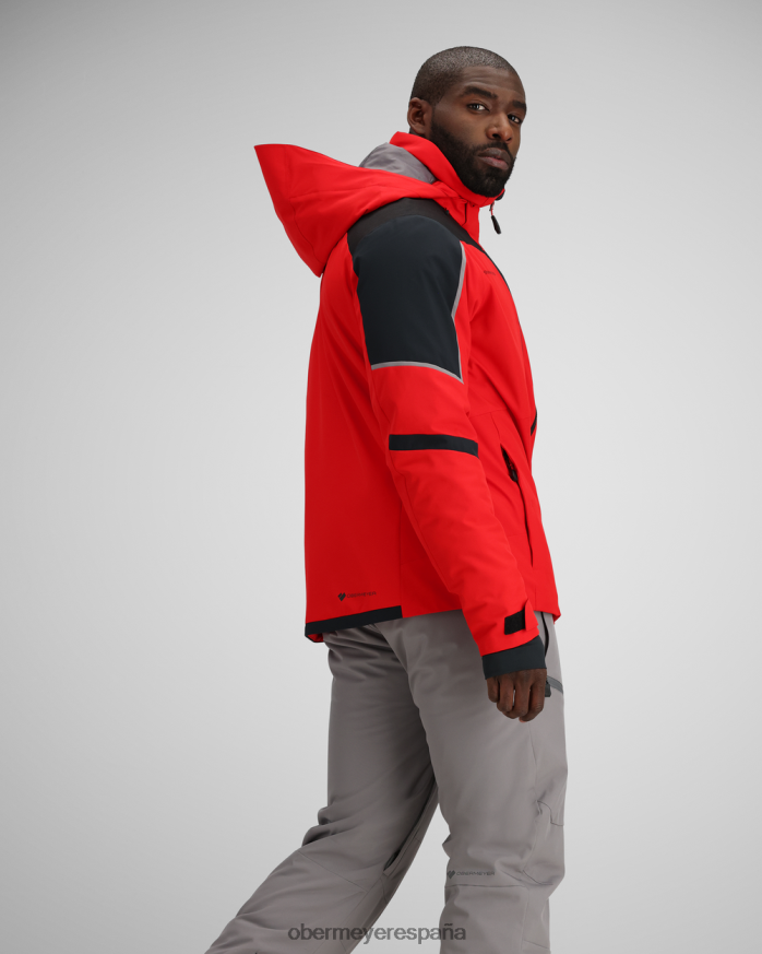 Obermeyer chaqueta de base luz de freno hombres ropa P00B317