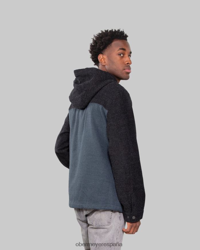 Obermeyer chaqueta de lana wyatt índigo crudo hombres ropa P00B497