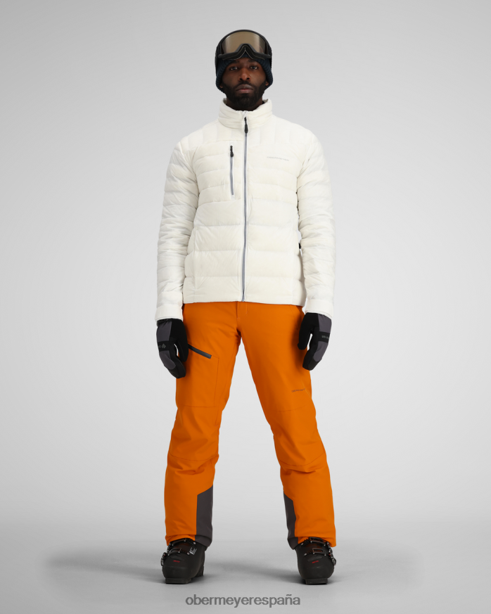 Obermeyer chaqueta de plumas klaus blanco hombres ropa P00B351