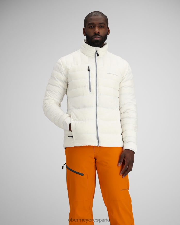 Obermeyer chaqueta de plumas klaus blanco hombres ropa P00B351