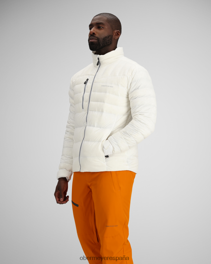Obermeyer chaqueta de plumas klaus blanco hombres ropa P00B351