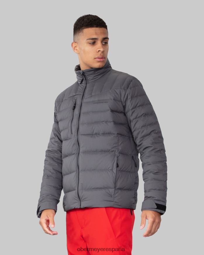Obermeyer chaqueta de plumas klaus carbón hombres ropa P00B356