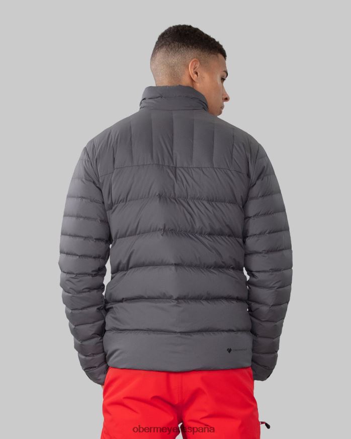 Obermeyer chaqueta de plumas klaus carbón hombres ropa P00B356