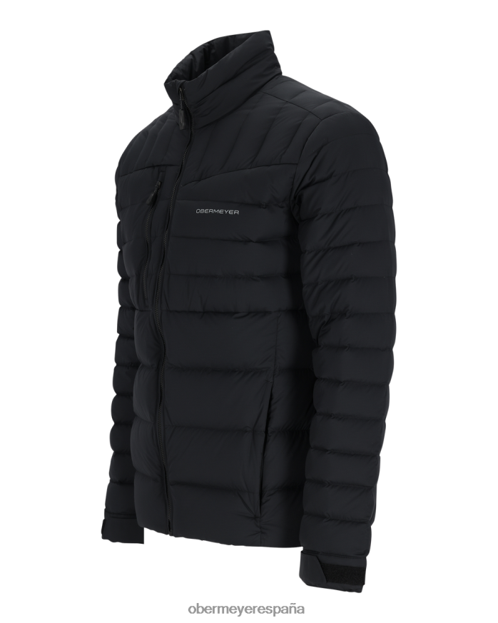 Obermeyer chaqueta de plumas klaus negro hombres ropa P00B353