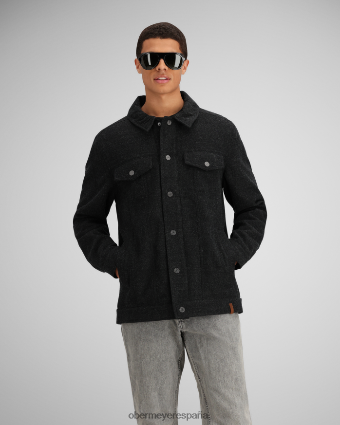 Obermeyer chaqueta fundadora negro hombres ropa P00B483