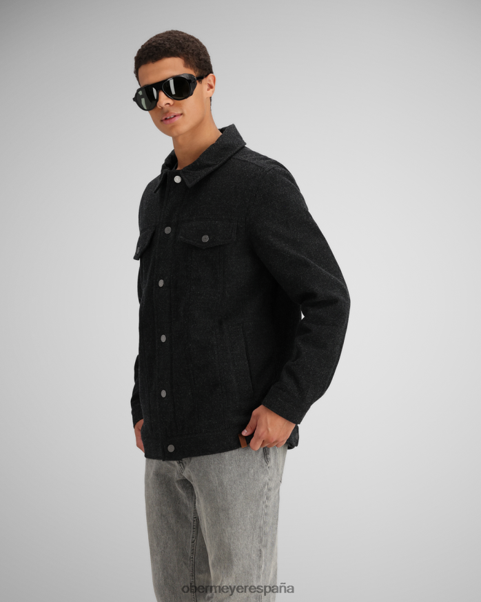 Obermeyer chaqueta fundadora negro hombres ropa P00B483