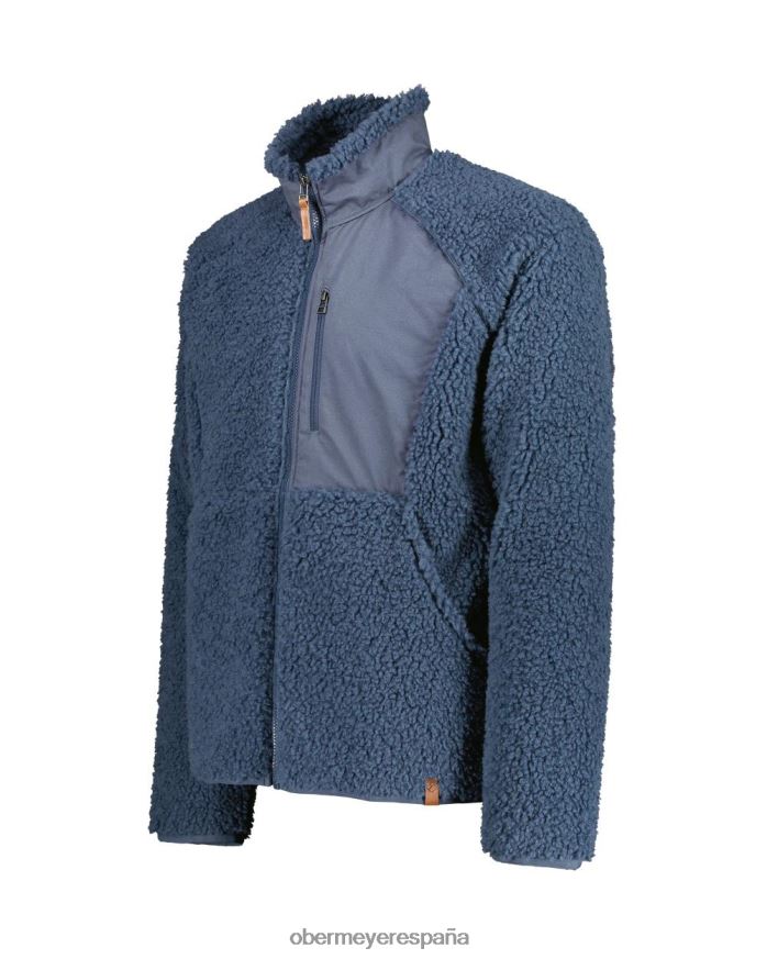 Obermeyer chaqueta sherpa landry índigo crudo hombres ropa P00B503