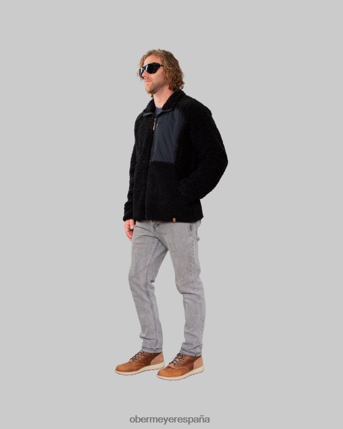 Obermeyer chaqueta sherpa landry negro hombres ropa P00B501
