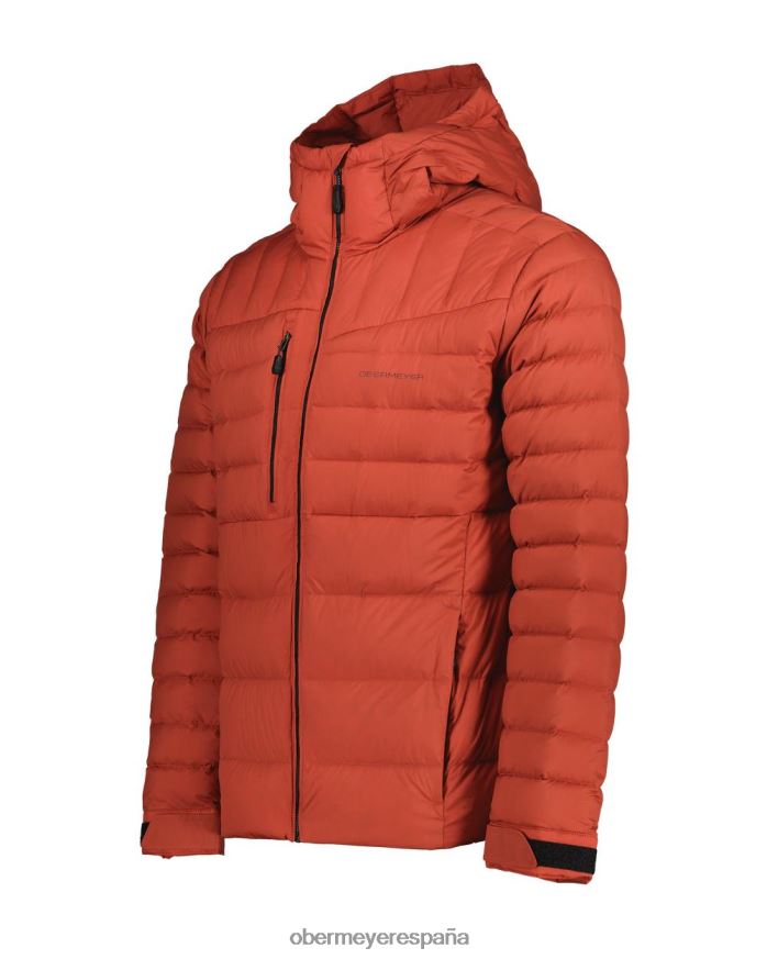 Obermeyer klaus abajo con capucha rojizo hombres ropa P00B438