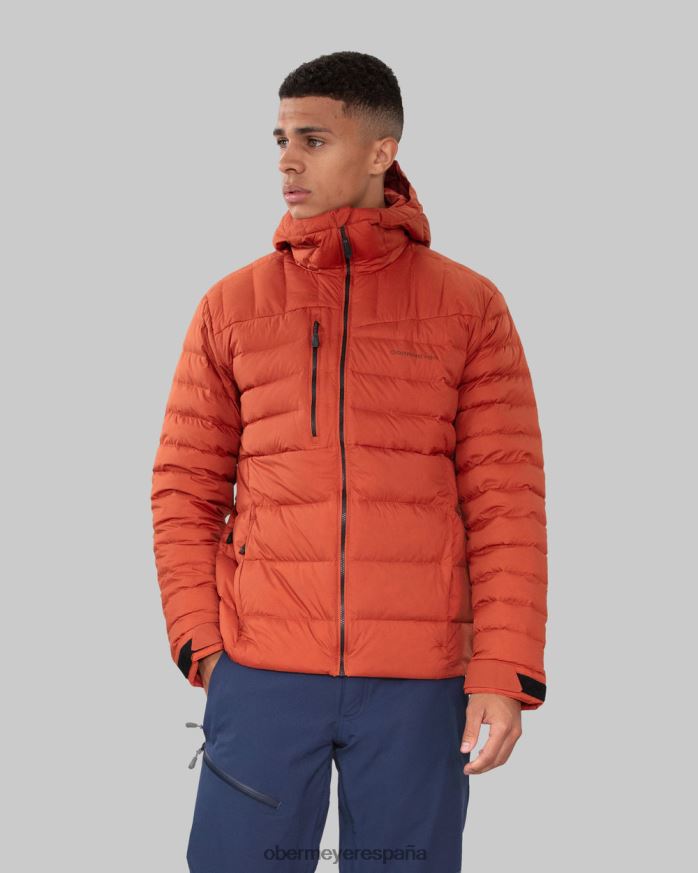 Obermeyer klaus abajo con capucha rojizo hombres ropa P00B438
