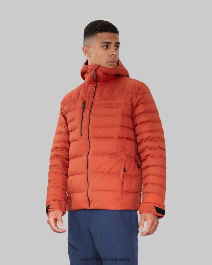 Obermeyer klaus abajo con capucha rojizo hombres ropa P00B438