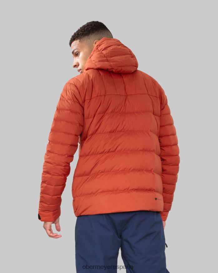 Obermeyer klaus abajo con capucha rojizo hombres ropa P00B438