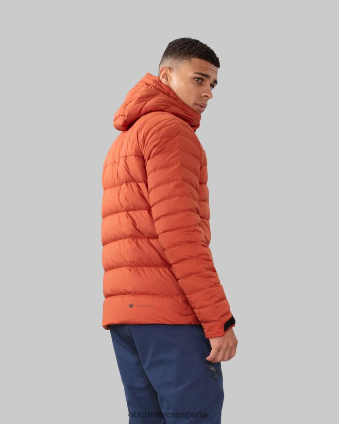 Obermeyer klaus abajo con capucha rojizo hombres ropa P00B438