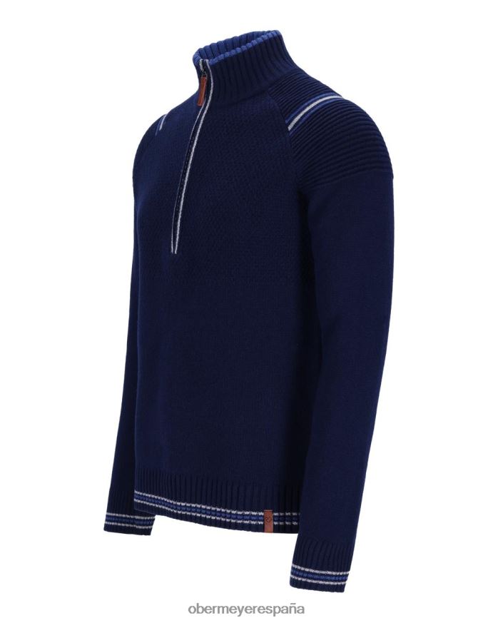 Obermeyer suéter gambel con 1/2 cremallera almirante hombres ropa P00B424