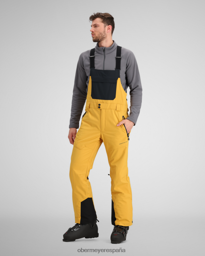 Obermeyer pantalón con pechera perseus arenisca hombres ropa P00B359