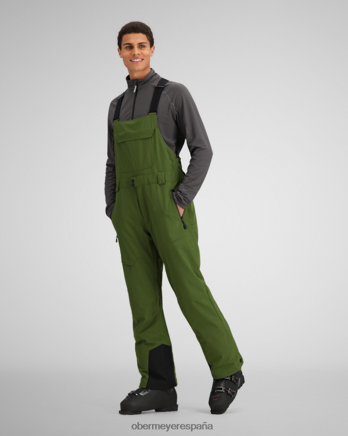 Obermeyer pantalón con pechera perseus enebro hombres ropa P00B358
