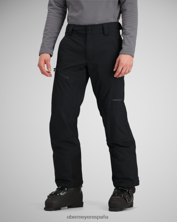 Obermeyer pantalón de fuerza negro hombres ropa P00B312