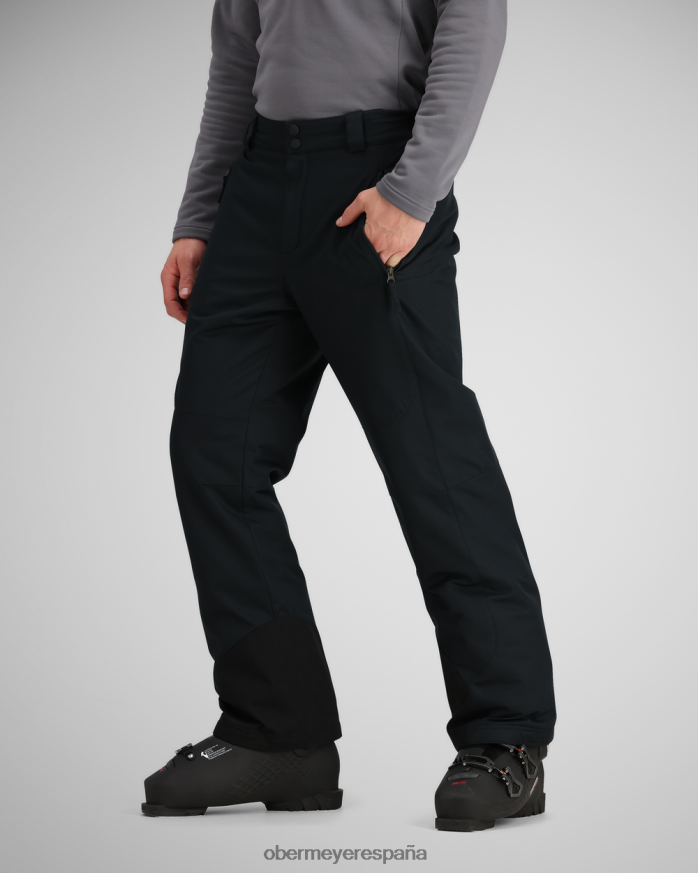 Obermeyer pantalón de gama negro hombres ropa P00B473