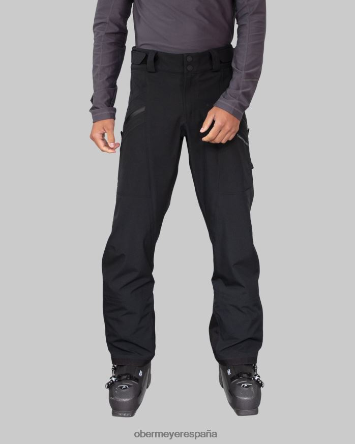 Obermeyer pantalón foraker shell negro hombres ropa P00B423