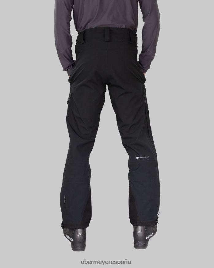 Obermeyer pantalón foraker shell negro hombres ropa P00B423