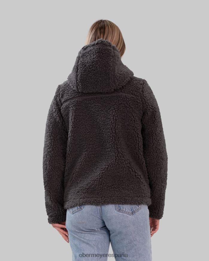 Obermeyer chaqueta amelia sherpa carbón mujer ropa P00B306