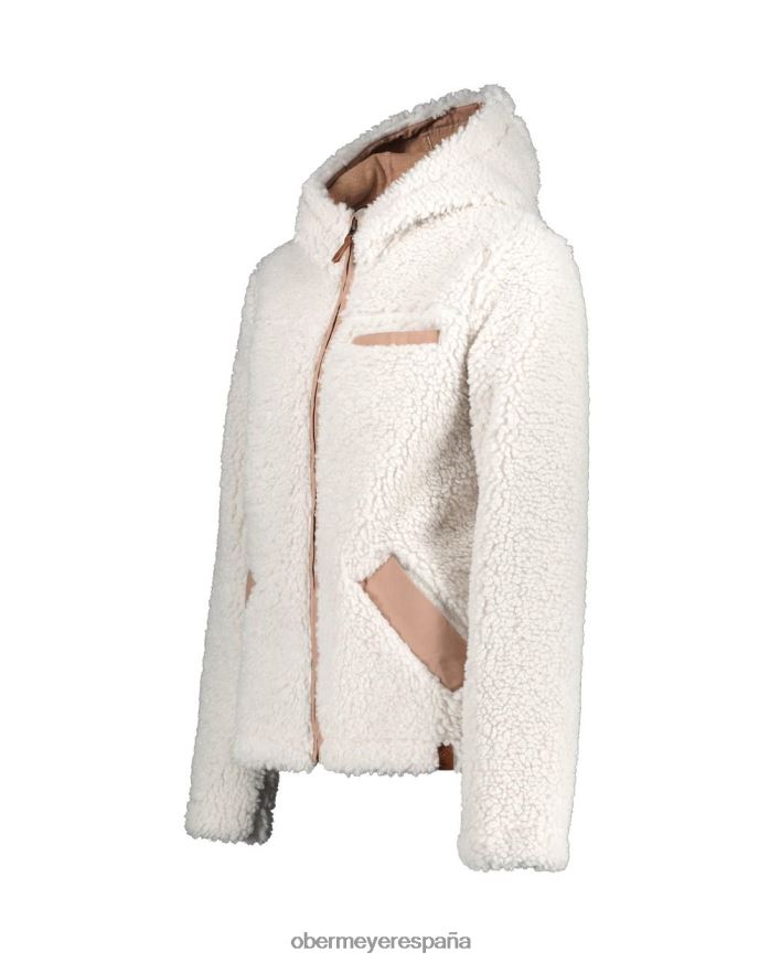 Obermeyer chaqueta amelia sherpa cuarzo mujer ropa P00B304