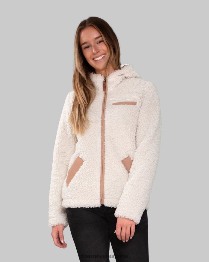 Obermeyer chaqueta amelia sherpa cuarzo mujer ropa P00B304