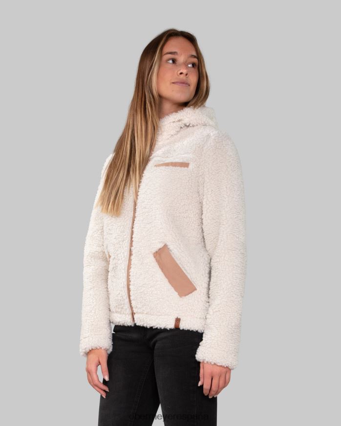 Obermeyer chaqueta amelia sherpa cuarzo mujer ropa P00B304