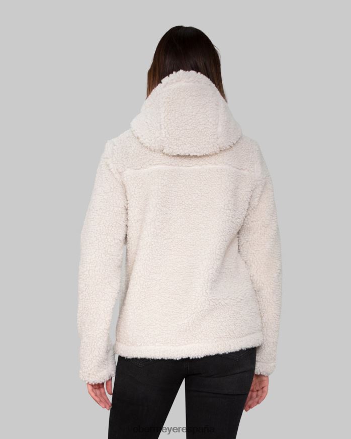 Obermeyer chaqueta amelia sherpa cuarzo mujer ropa P00B304