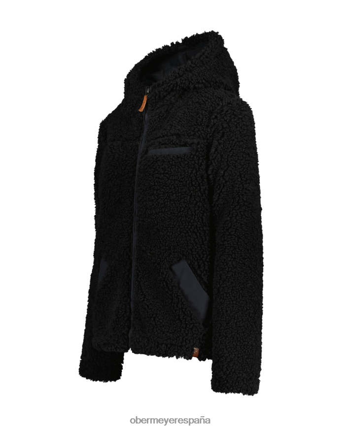 Obermeyer chaqueta amelia sherpa negro mujer ropa P00B305