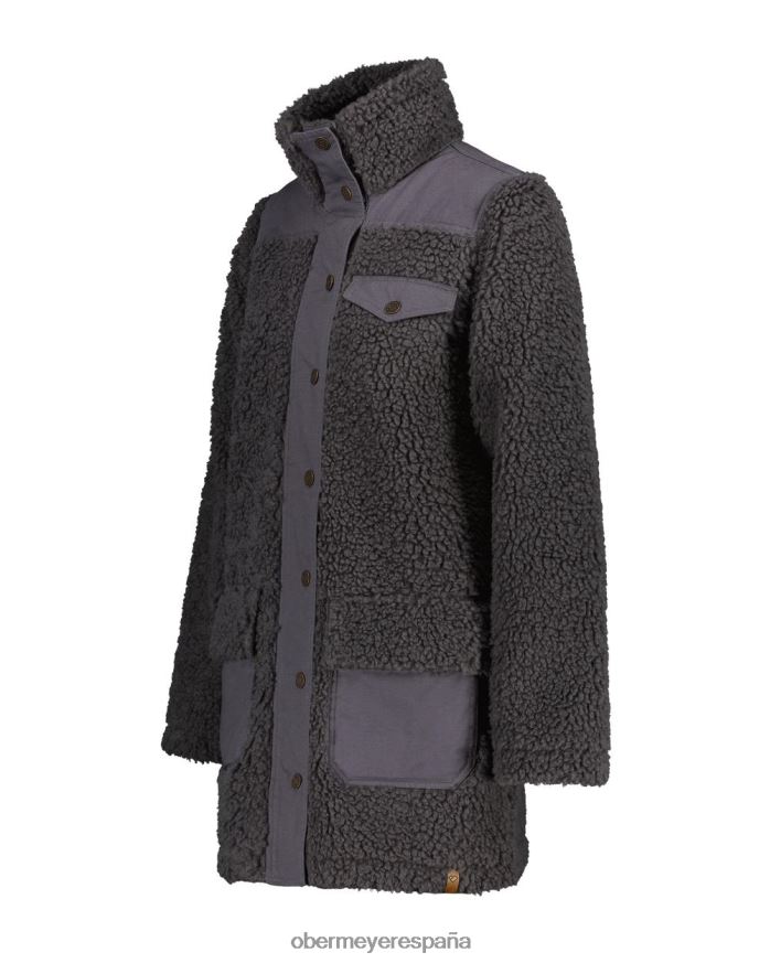 Obermeyer chaqueta andie sherpa carbón mujer ropa P00B281