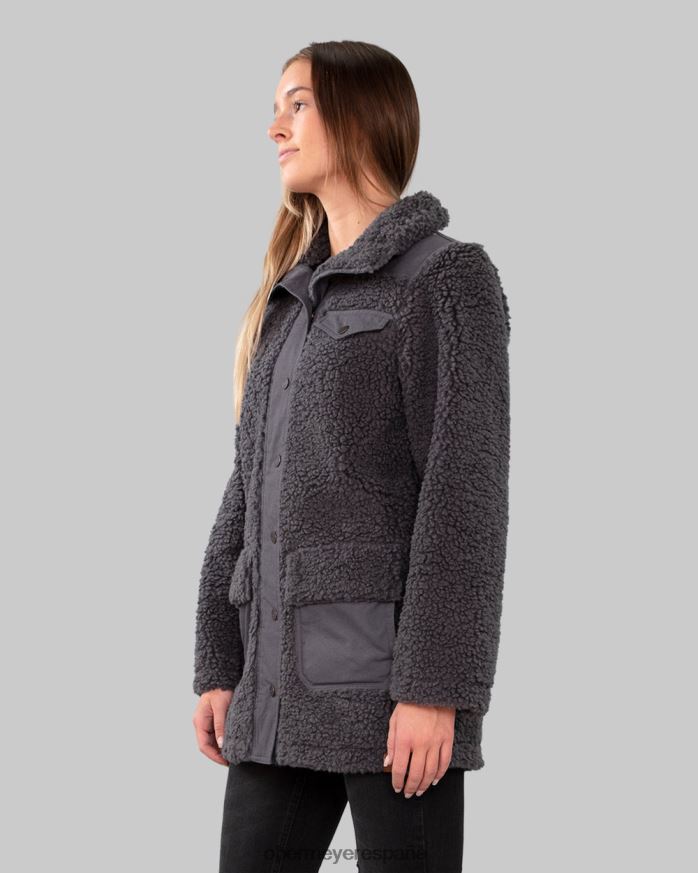 Obermeyer chaqueta andie sherpa carbón mujer ropa P00B281