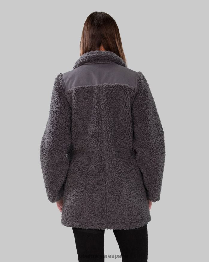 Obermeyer chaqueta andie sherpa carbón mujer ropa P00B281