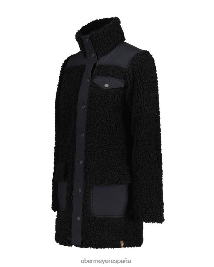 Obermeyer chaqueta andie sherpa negro mujer ropa P00B279