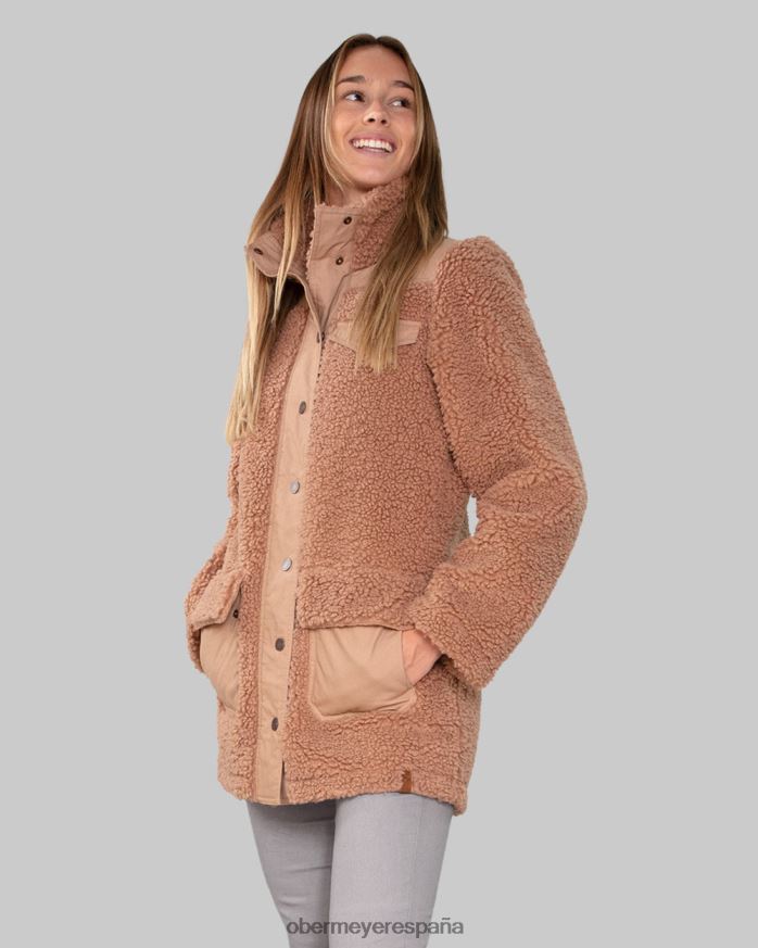 Obermeyer chaqueta andie sherpa sillín mujer ropa P00B280