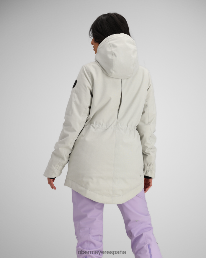 Obermeyer chaqueta celestia lino plateado mujer ropa P00B210