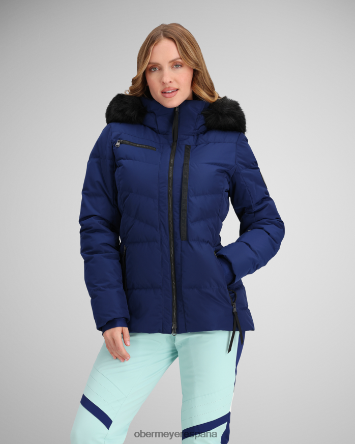Obermeyer chaqueta circular Armada mujer ropa P00B8