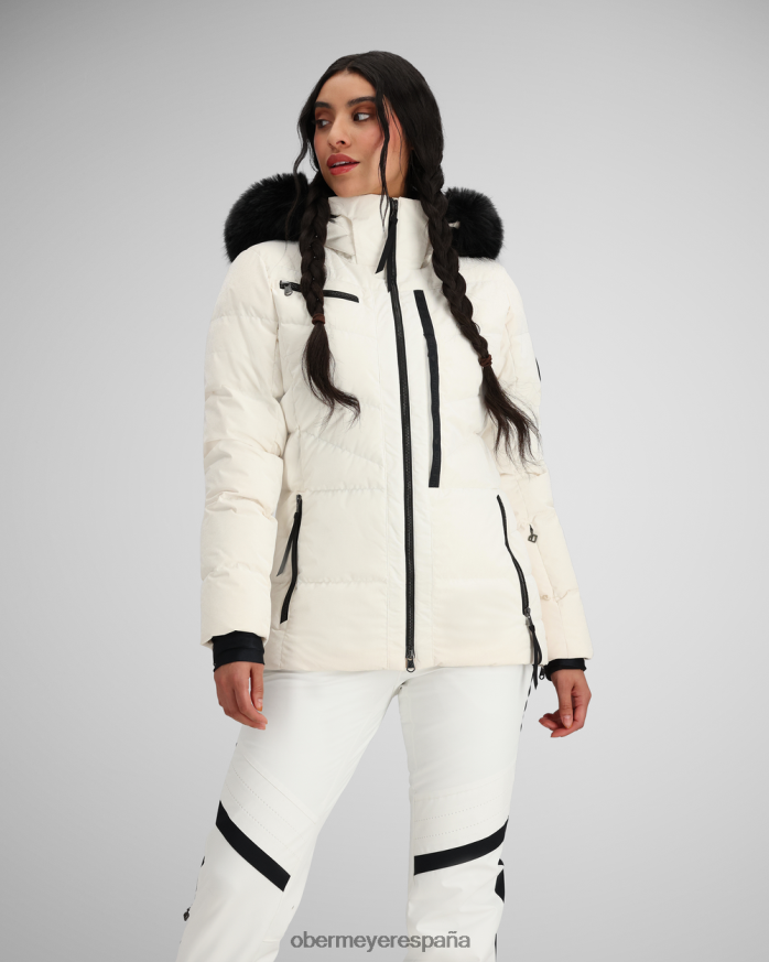 Obermeyer chaqueta circular diamante blanco mujer ropa P00B5