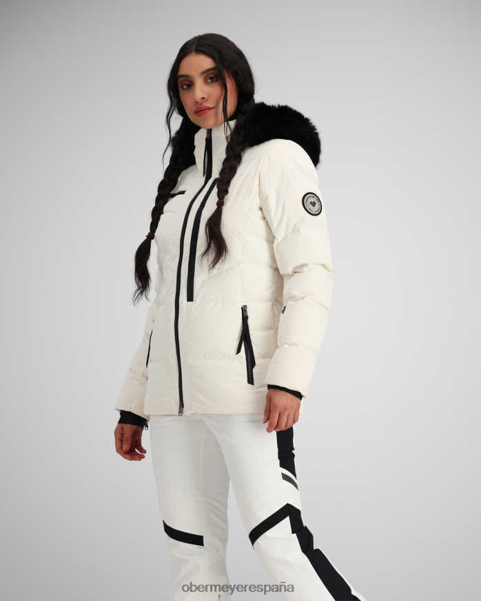 Obermeyer chaqueta circular diamante blanco mujer ropa P00B5