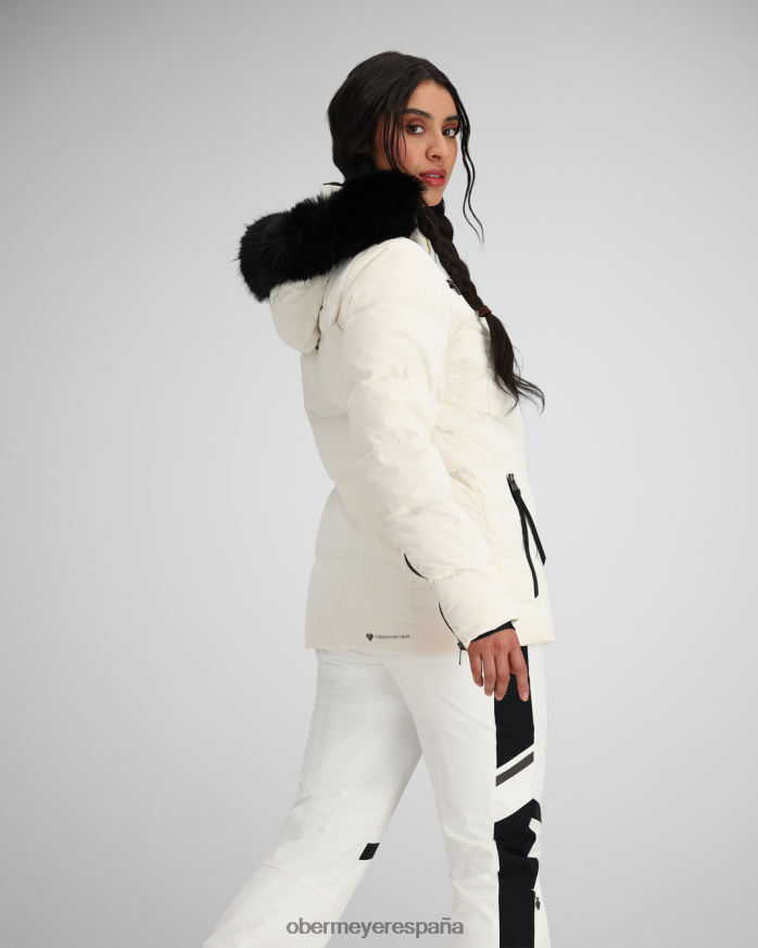 Obermeyer chaqueta circular diamante blanco mujer ropa P00B5