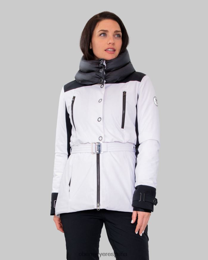 Obermeyer chaqueta de armonía blanco mujer ropa P00B291