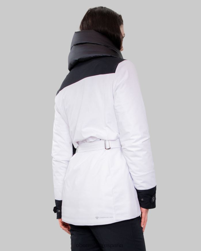 Obermeyer chaqueta de armonía blanco mujer ropa P00B291