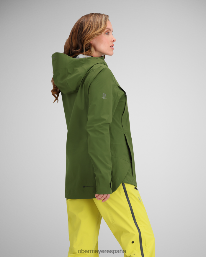 Obermeyer chaqueta de concha de las tierras altas enebro mujer ropa P00B83