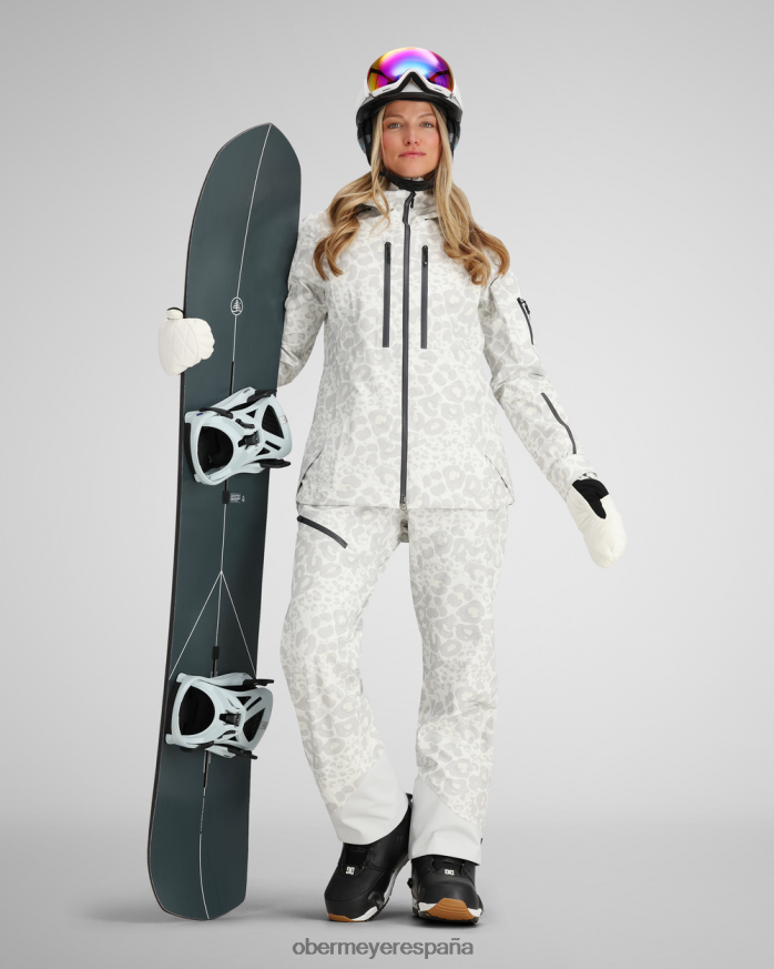 Obermeyer chaqueta de concha de las tierras altas gato de nieve mujer ropa P00B80