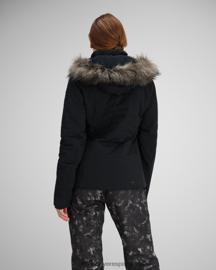 Obermeyer chaqueta de élite toscana negro mujer ropa P00B156