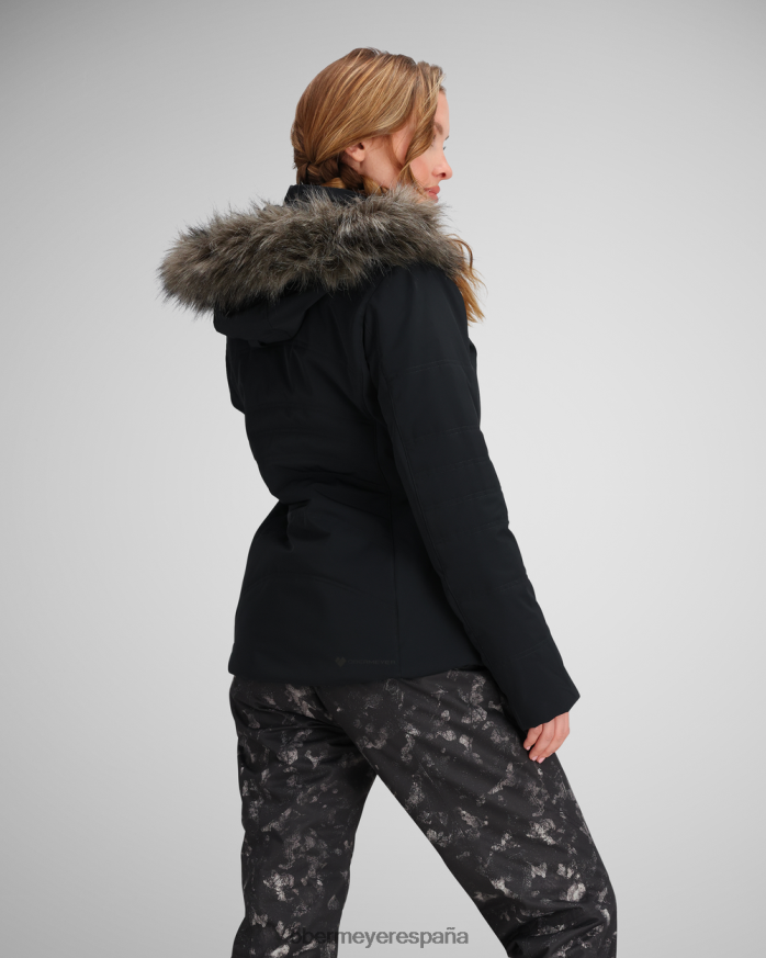 Obermeyer chaqueta de élite toscana negro mujer ropa P00B156