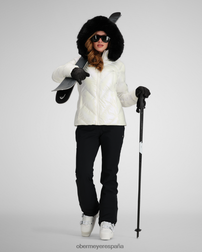 Obermeyer chaqueta de lujo explosiva nacarado mujer ropa P00B237