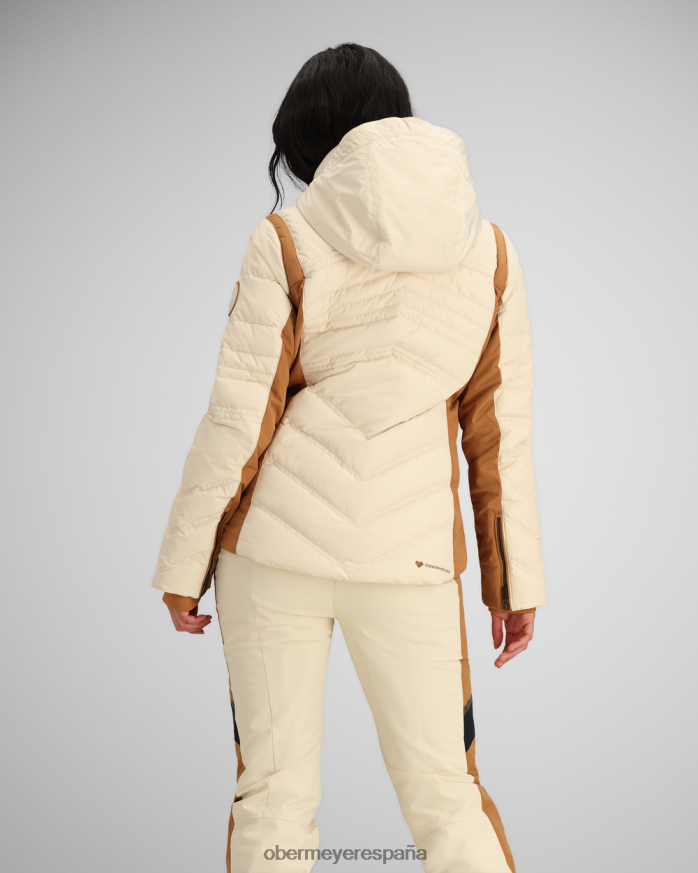 Obermeyer chaqueta de plumón devon banco de arena mujer ropa P00B75
