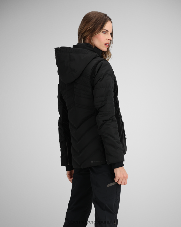 Obermeyer chaqueta de plumón devon negro mujer ropa P00B76