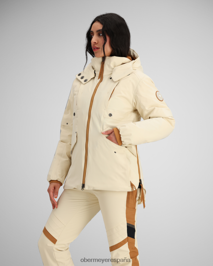 Obermeyer chaqueta de plumón meribel banco de arena mujer ropa P00B229